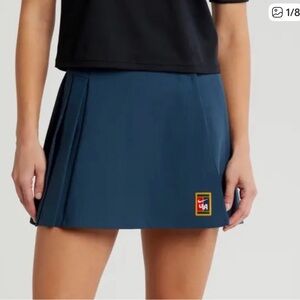 Nike Blue‎ x Yoon Ahn Pleated Miniskirt Size Small